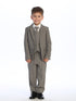 Tip Top Kids Little Boys Ink Blue Slim Fit Chaqueta Chaleco Pantalones Traje 2T-7